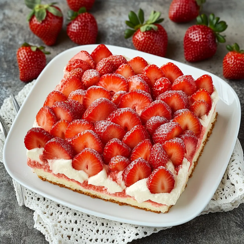 Delicioso Tiramisú de Fresa