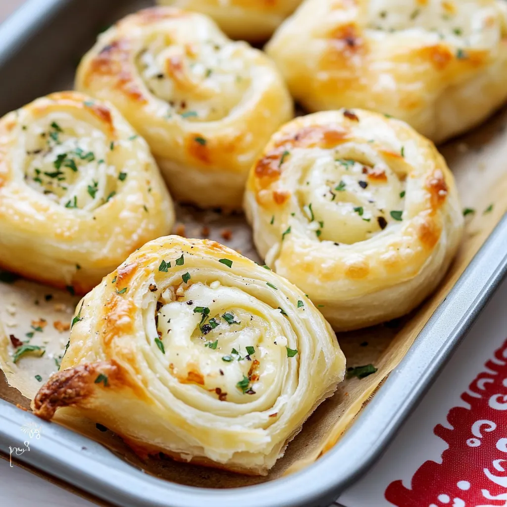 Una bandeja con bollos rellenos de queso, con diferentes tamaños y formas, sobre una mesa.