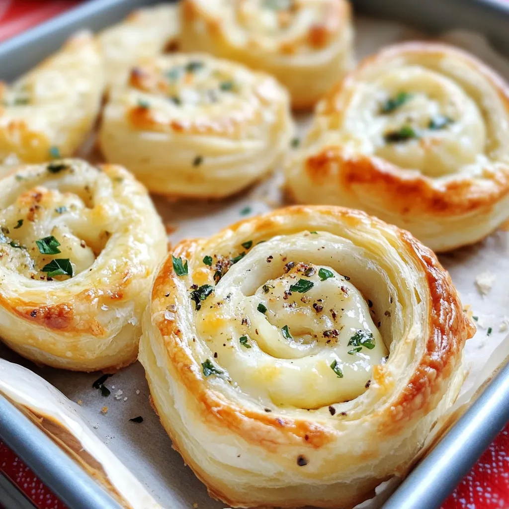 Una bandeja de deliciosos rollitos horneados, incluyendo hojaldre y otros productos de panadería, presentados en una mesa.