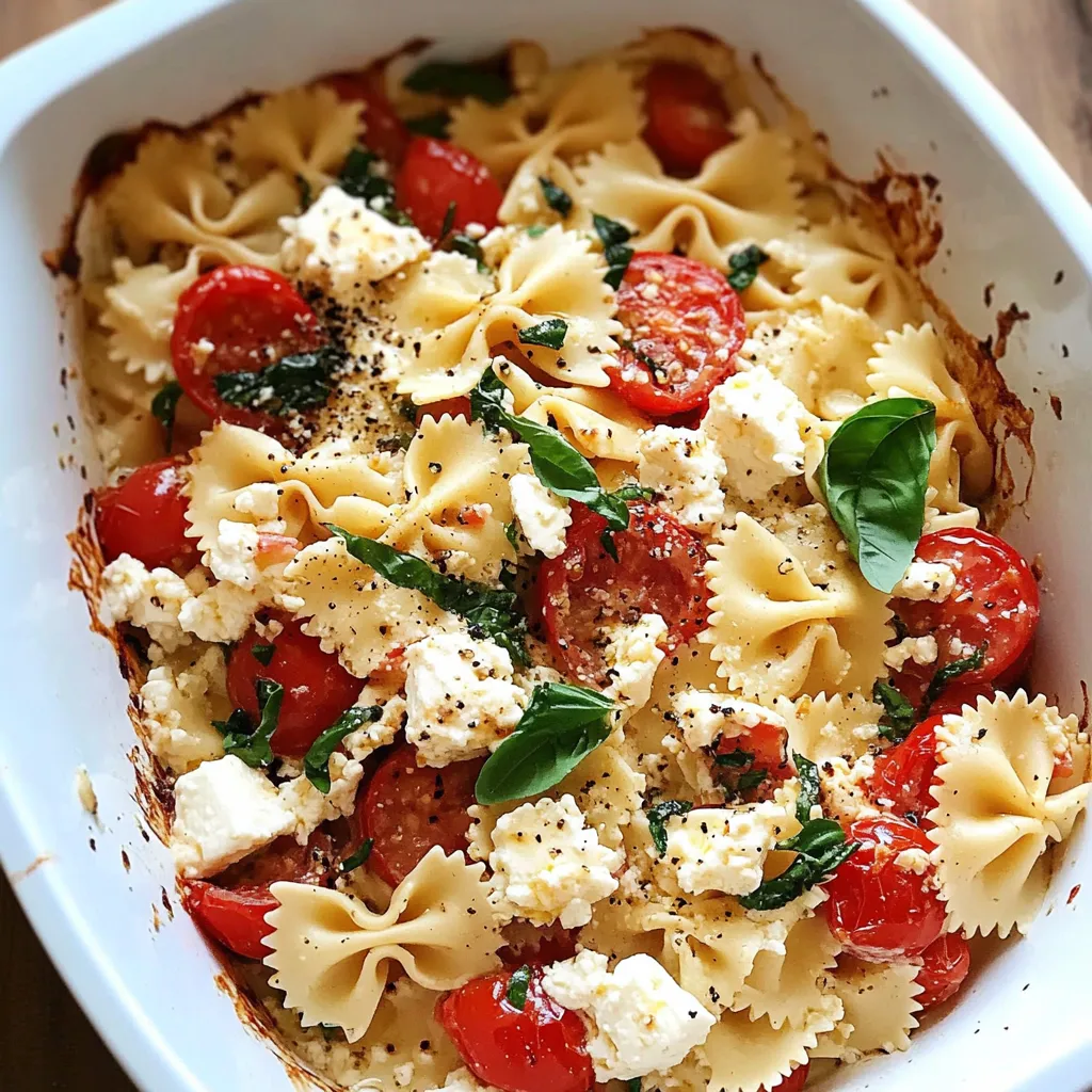 Un plato de pasta con tomates y queso.