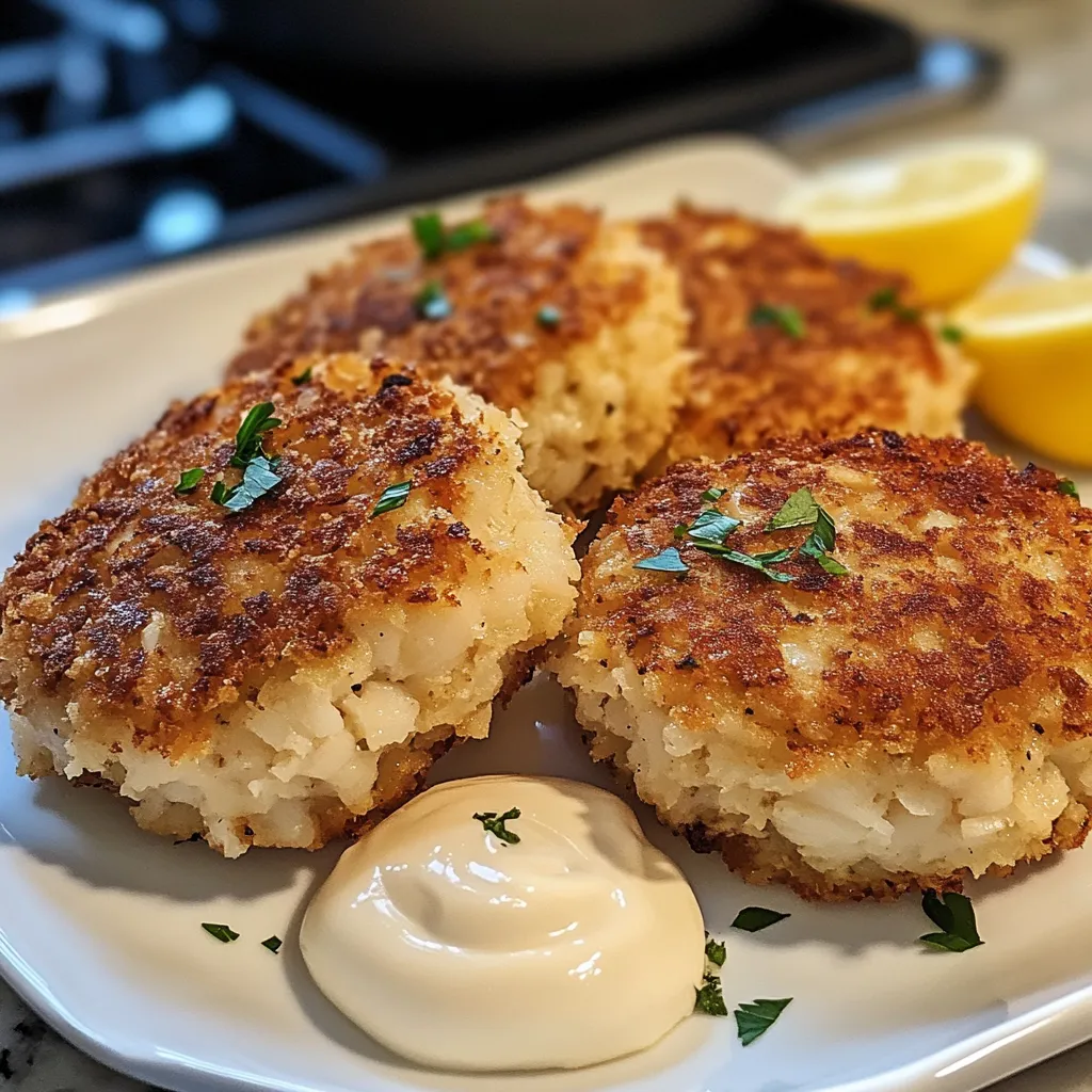 Un plato de comida con una rodaja de limón encima.