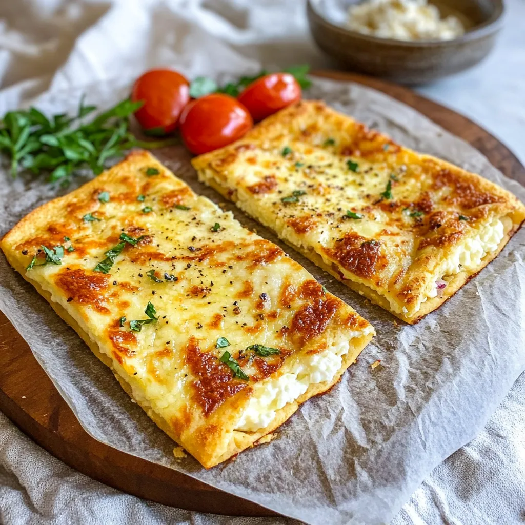 Dos rebanadas de pizza de queso en una tabla de madera.