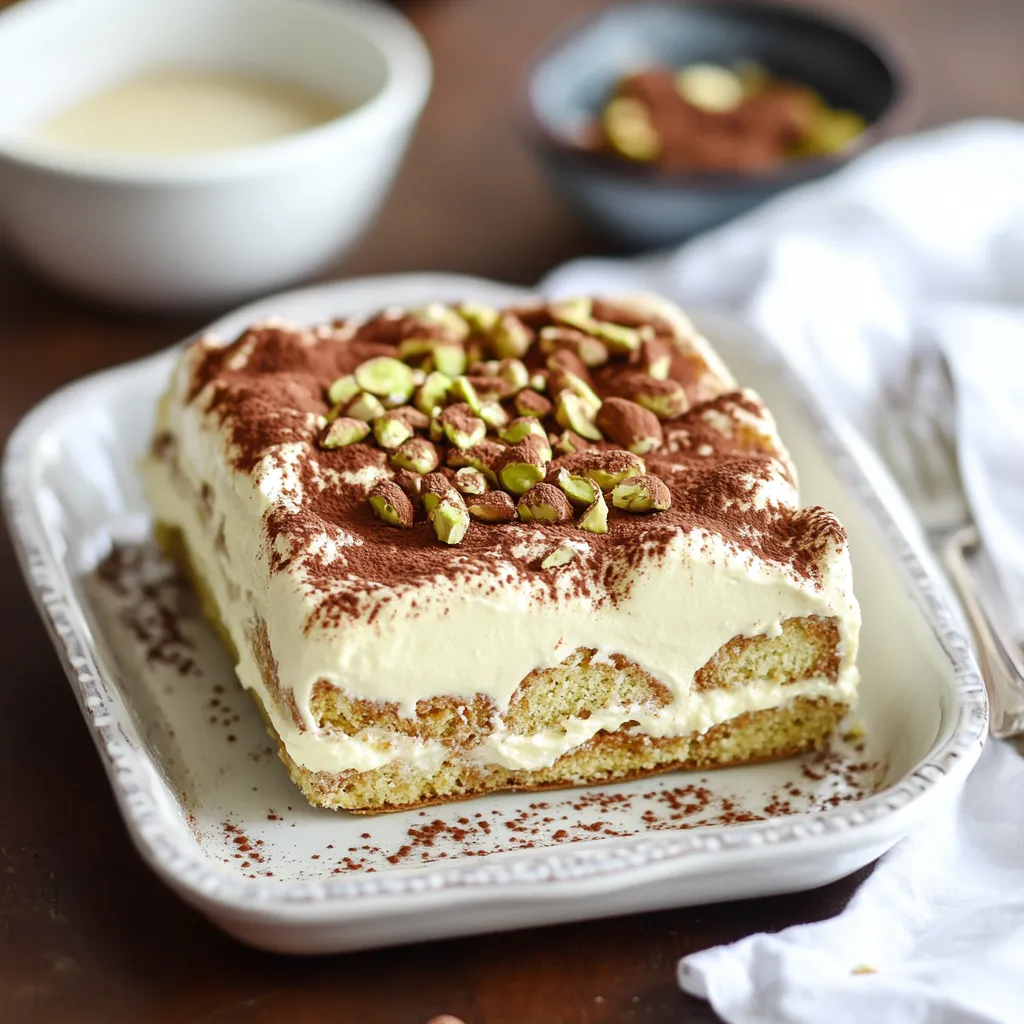 Una porción de pastel con almendras encima.