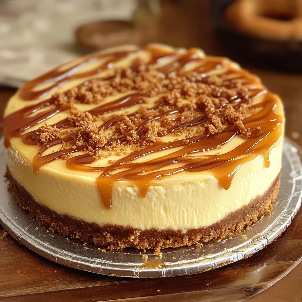 Una porción de pastel con caramelo encima.