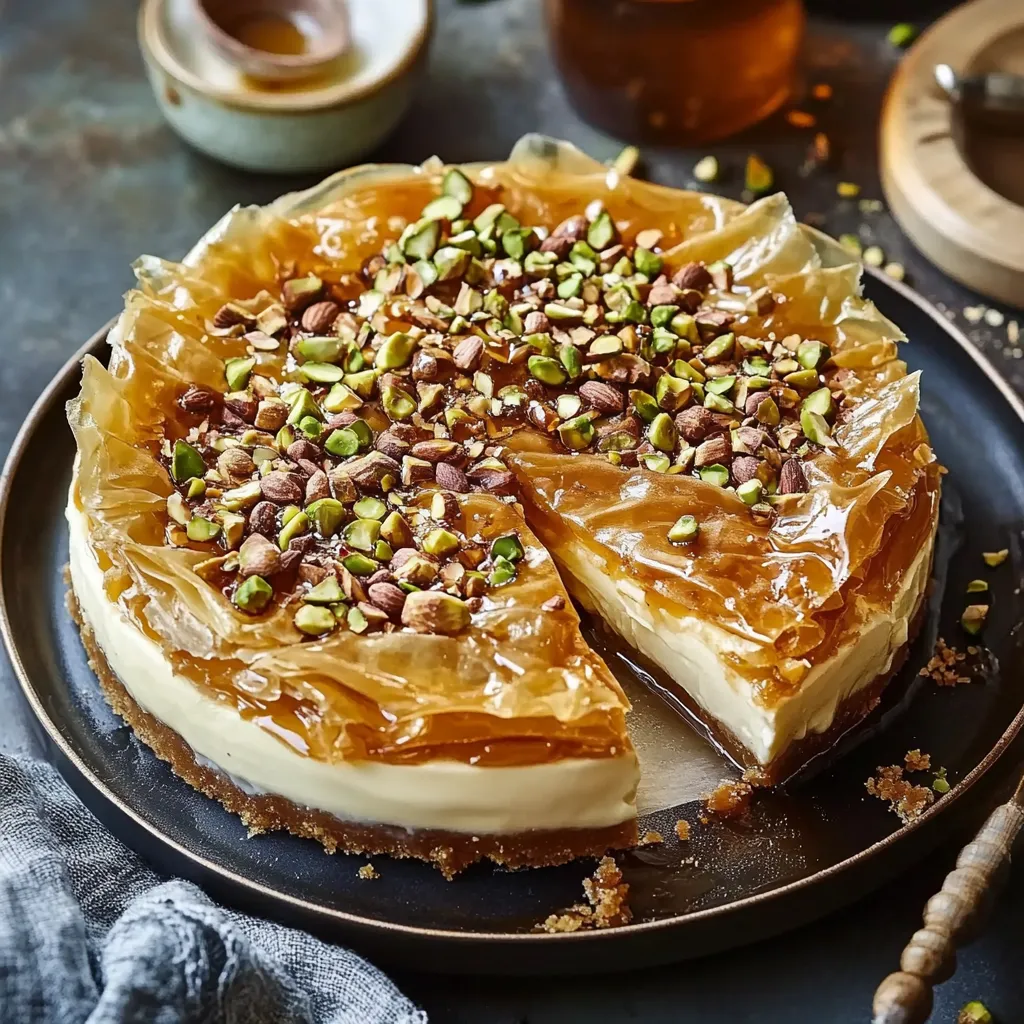 Una porción de tarta con un trozo que falta.