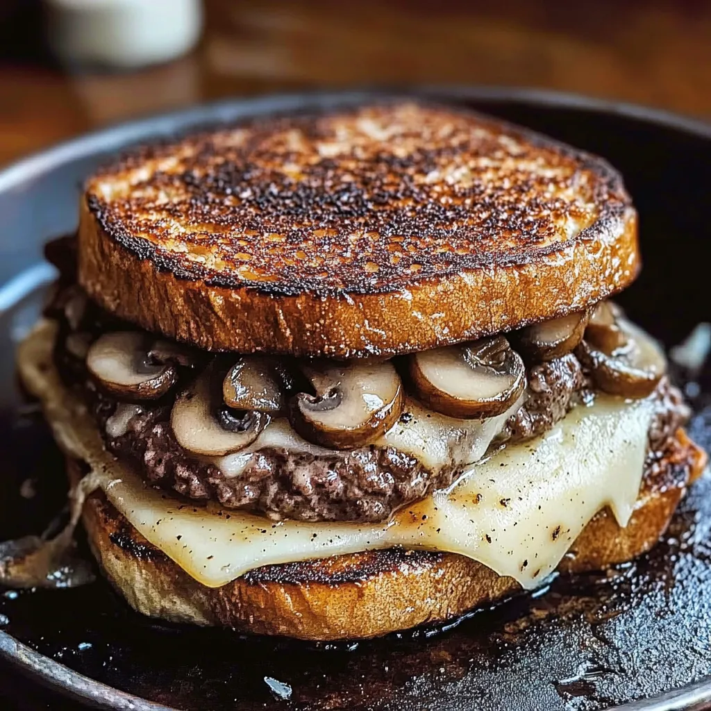 Un primer plano de un sandwich de queso a la plancha.