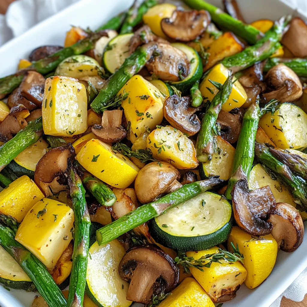 Un plato blanco lleno de una mezcla de verduras.