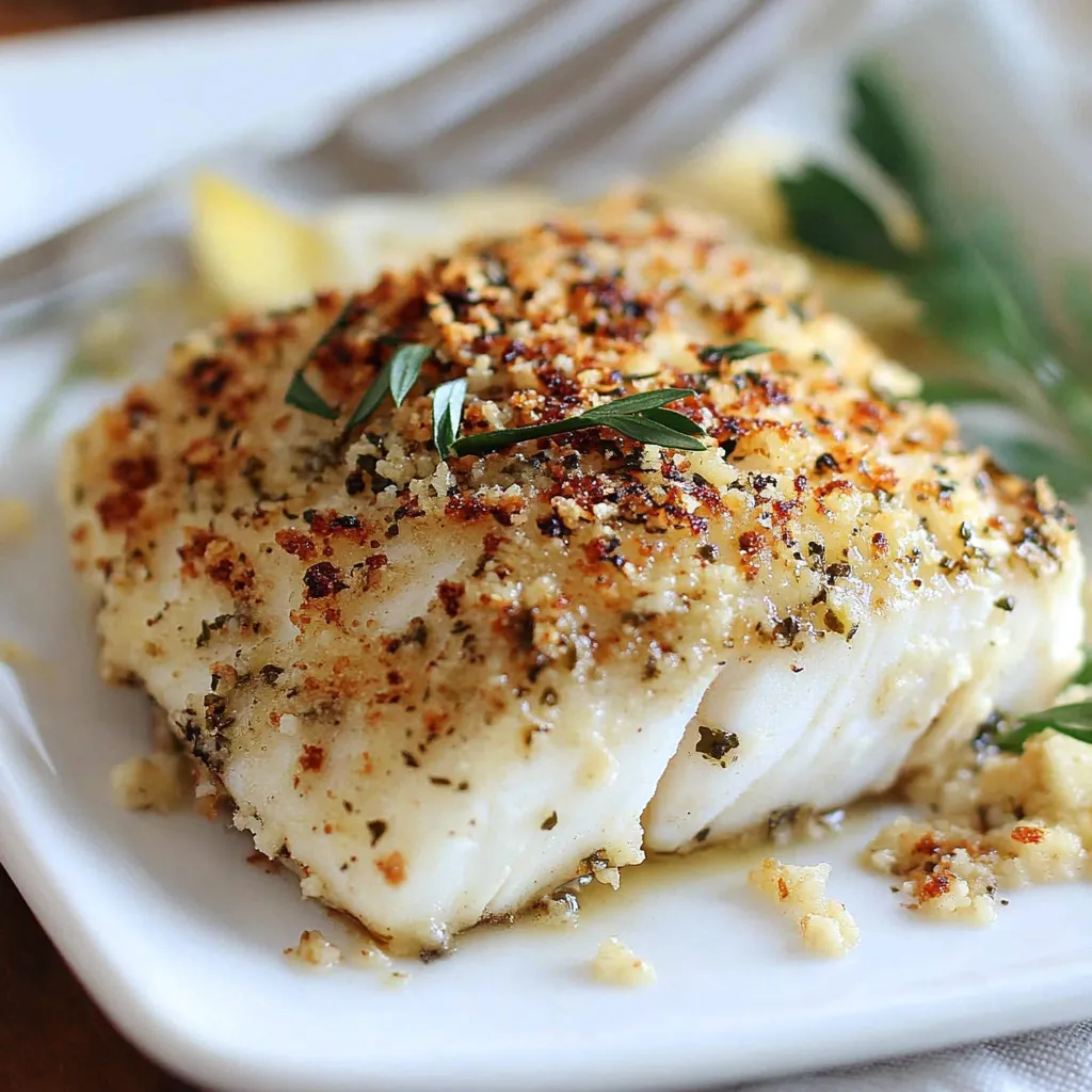 Un plato de pescado con condimentos por encima.