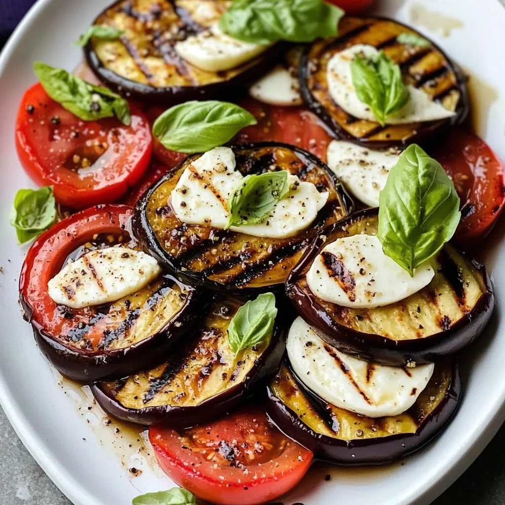 Plato de comida con tomates y queso.