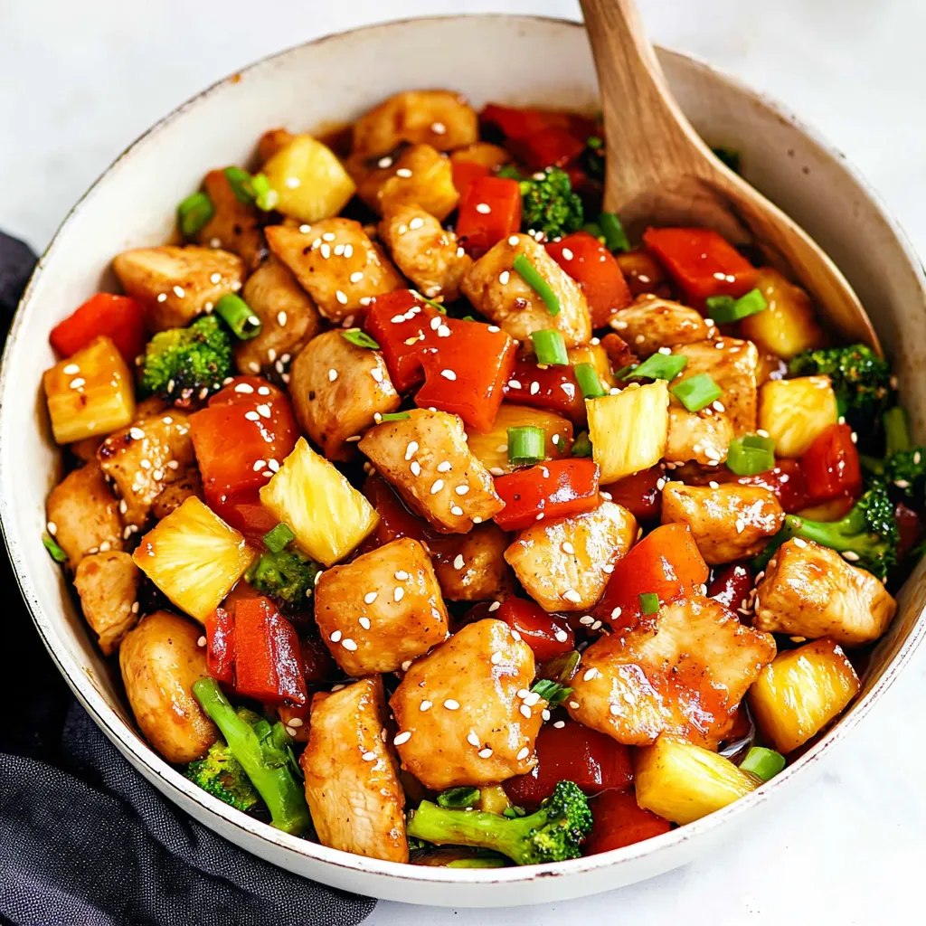 Un bol con pollo y brócoli.