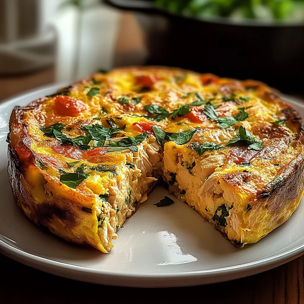 Una rebanada de quiche en un plato.