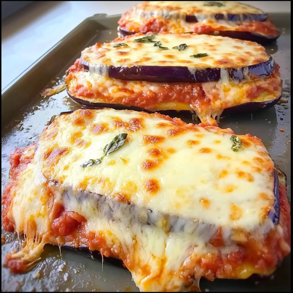 Pizza con bastante queso fundido y hierbas encima.