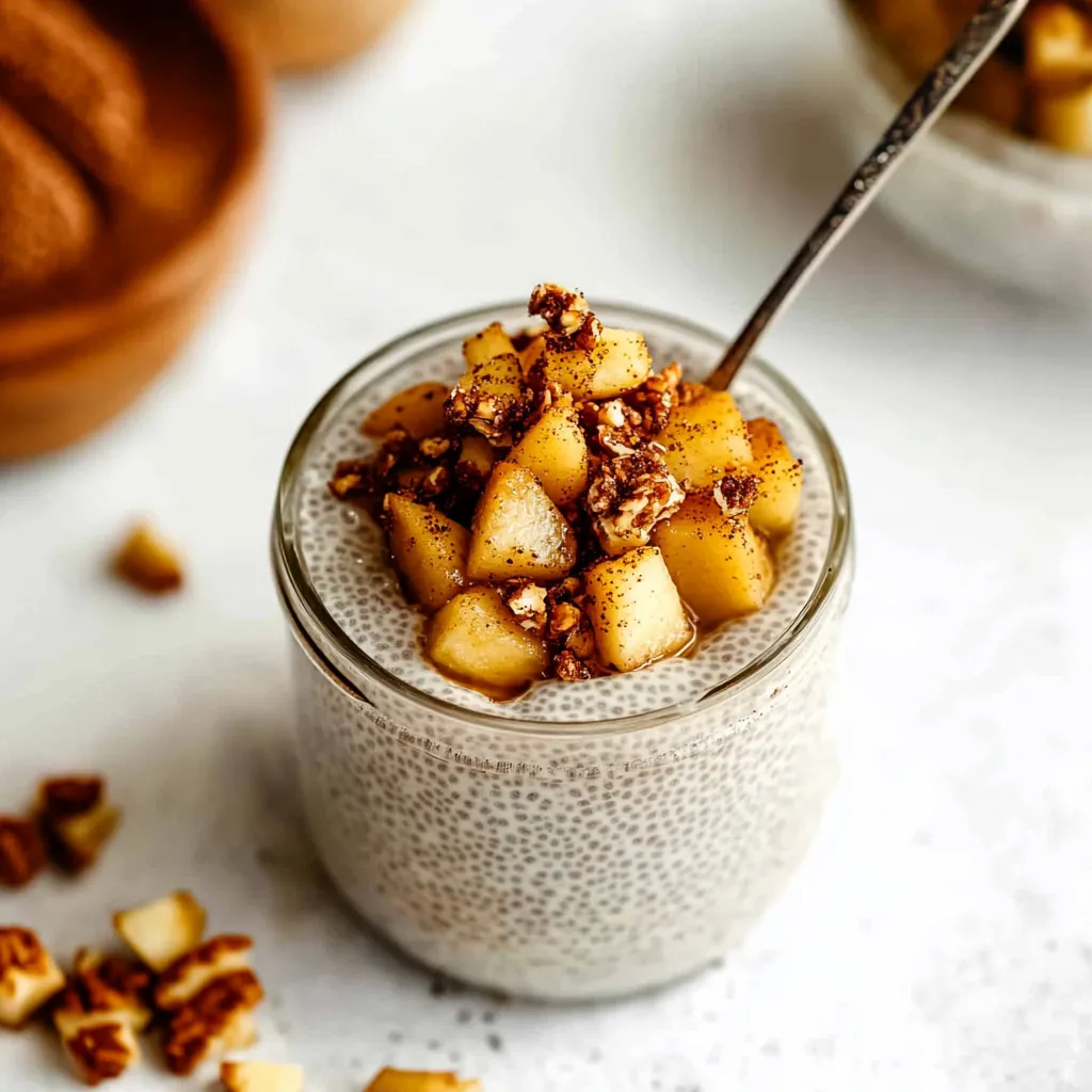 Un vaso con yogur y frutos secos por encima.