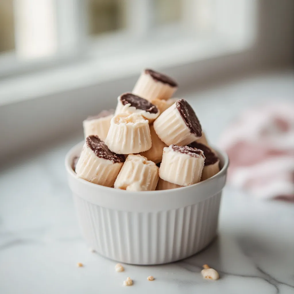 Un bol de caramelos sobre la mesa.