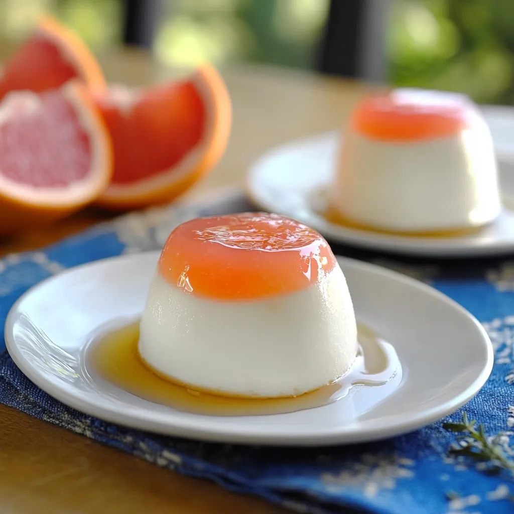 Dos postres sobre una mesa.