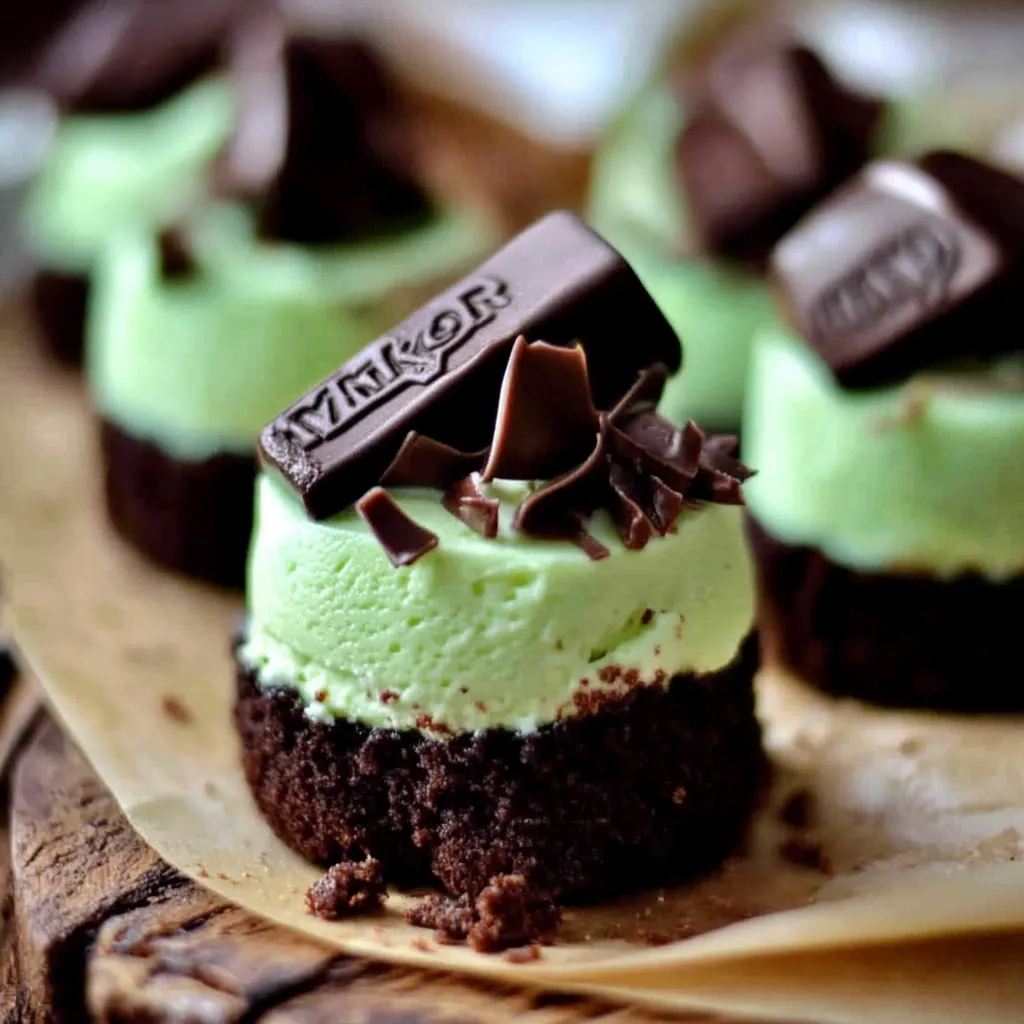 Un pastelito de chocolate cubierto de chocolate con una pepita encima.