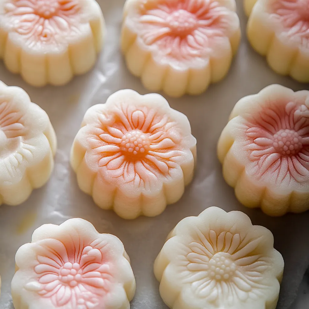 Un ramo de flores blancas sobre una mesa.