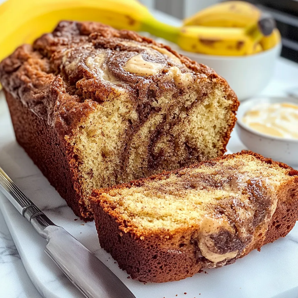 Rebanada de pan con bananas y crema.