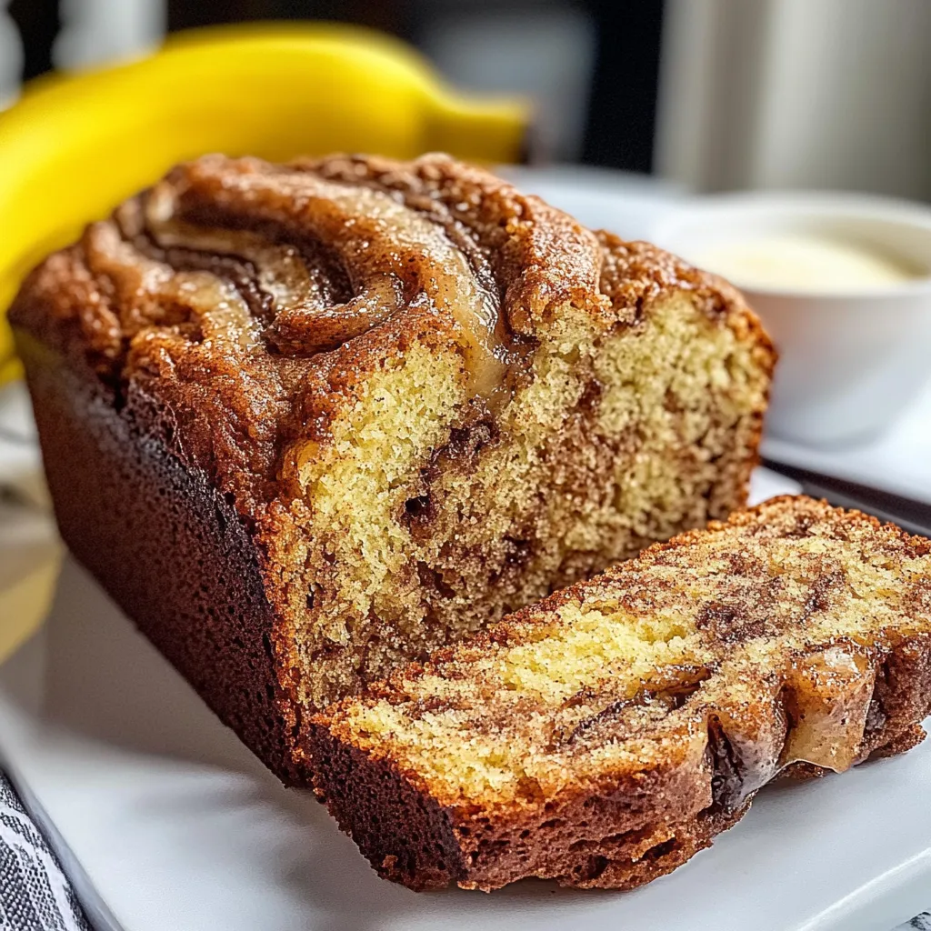 Rebanada de pan con plátano encima.